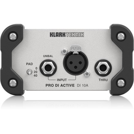 Klark Teknik DI 10A DI-box aktywny 1-kanałowy - 2060607
