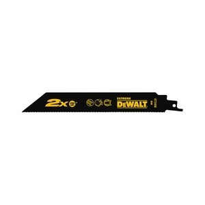 DeWALT DT2408L-QZ wyrzynarka, piła wyrzynarkowa oraz ostrze do piły tarczowej Ostrze wyrzynarki Stal wysokowęglowa (HCS) 5 szt. - 2235740
