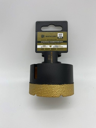 KORONA DIAMENTOWA M14  65mm WIERCENIE NA SUCHO /INDIAN PROFESSIONAL - 2152245