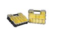 Stanley 1-97-518 pudełko na narzędzia Małe pudełko z częściami Plastik Czarny, Przezroczysty, Żółty - 2152625