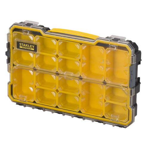 Stanley FMST1-75779 pudełko na narzędzia Małe pudełko z częściami Poliwęglan (PC) Czarny, Żółty - 2152604