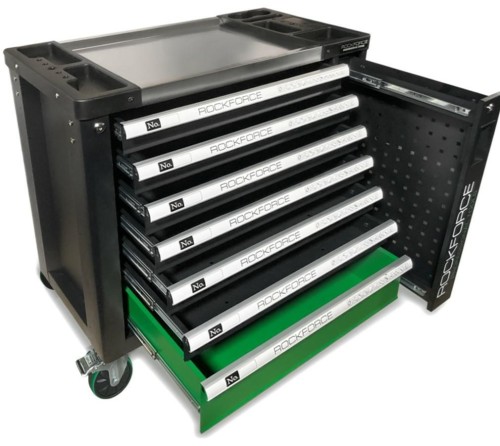 ROCKFORCE SZAFKA WARSZTATOWA+172szt. NARZ. - 2251541