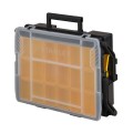 Stanley STST1-75540 pudełko na narzędzia Małe pudełko z częściami Plastik Czarny, Przezroczysty - 2152756