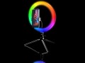 Lampa pierścieniowa RGB Tracer RING 26cm ze statywem - 2236414