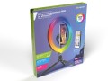 Lampa pierścieniowa RGB Tracer RING 26cm ze statywem - 2236418