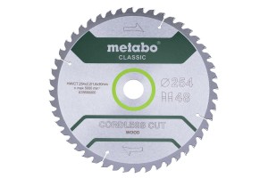 METABO PIŁA TARCZOWA HW/CT 254x30x48z    CORDLESS CUT WOOD CLASSIC