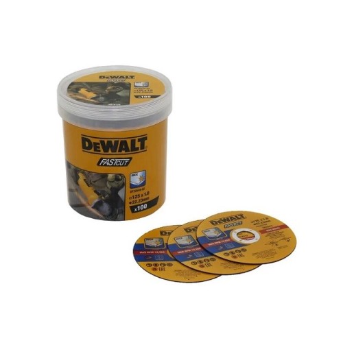TARCZA METAL 125x1,0mm INOX /100szt  DT2054 .DEWALT - 2327695
