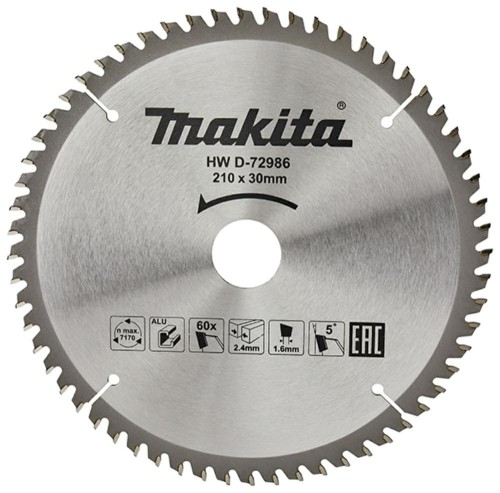 MAKITA PIŁA TARCZOWA  210x30x 60z ECONOM DO ALUMINIUM - 2153056