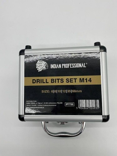 KORONA DIAMENTOWA M14 ZESTAW 6/8/10/12/35/68mm WIERCENIE NA SUCHO /INDIAN PROFESSIONAL - 2251587