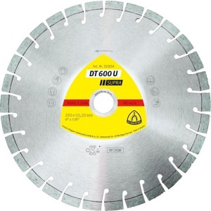 Tarcza diamentowa segmentowa 230mm x 2,6mm x 22,2mm DT600U beton zbrojony, krótki ząb (20mm)