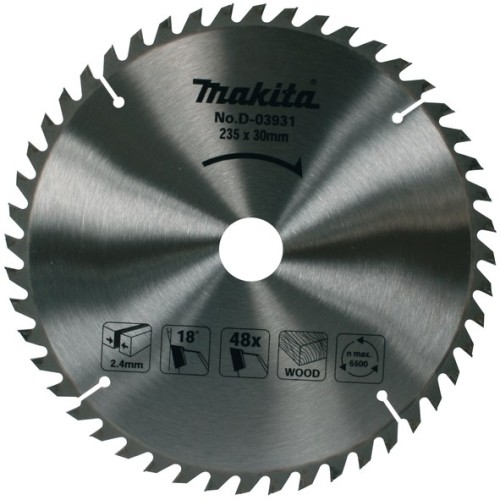 Makita D-03931 ostrze do piły tarczowej 23,5 cm 1 szt. - 2153032