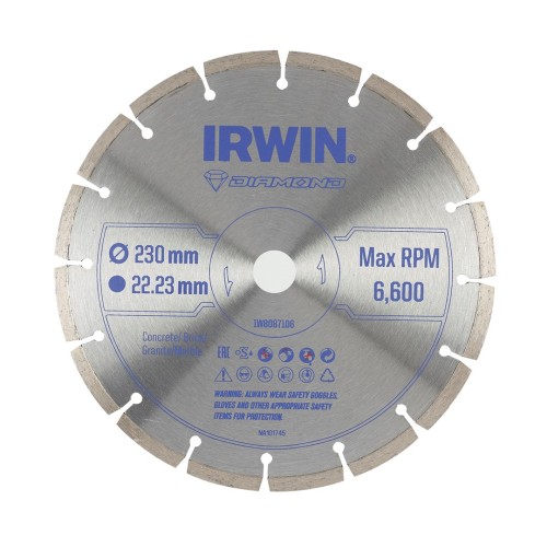IRWIN TARCZA DIAMENTOWA 230mm x 22,23mm / SEGMENTOWA - 2251588