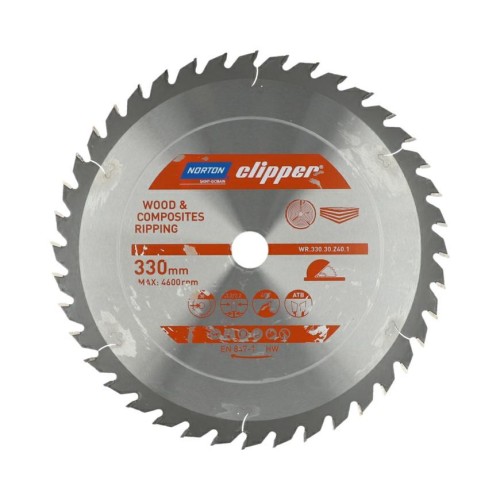 NORTON PIŁA TARCZOWA 330mm x 30mm x 40z DREWNO I KOMPOZYTY ATB (3,2 / 2,2) - 2235902