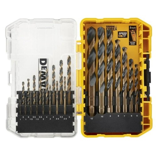 Zestaw wierteł do metalu DeWalt DT70729-QZ HSS-G - 23 szt. - 1976693