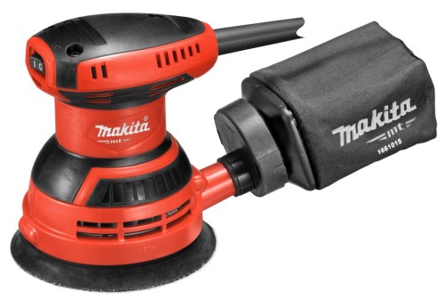 Makita M9204 przenośna szlifierka Szlifierka orbitalna 12000 RPM 24000 OPM Czarny, Czerwony - 2289199