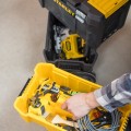 Stanley Essential Twarda kaseta na narzędzie Plastik Szary, Żółty - 2355498