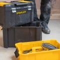 Stanley Essential Twarda kaseta na narzędzie Plastik Szary, Żółty - 2355492