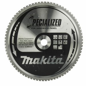 MAKITA PIŁA TARCZOWA  355x30x80z SPECJALIZED PŁYTY WARSTWOWE