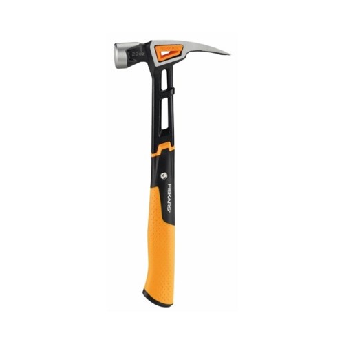 Fiskars 1020214 młotek Młotek ciesielski Czarny, Metaliczny, Pomarańczowy - 1920106