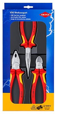 Knipex 00 20 12 zestaw kluczy i narzędzi 3 przyb. - 1920233