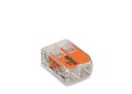Wago 221-412 wtyczka Cage Clamp Pomarańczowy, Przezroczysty - 2356122