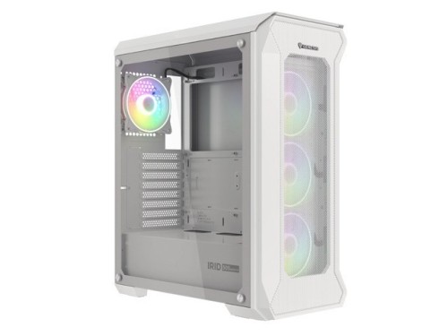 Obudowa Genesis Irid 505 ARGB white ATX Midi (z oknem, USB 3.0) - 2293410