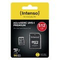 Intenso microSD Karte UHS-I Premium 512 GB Klasa 10 - 2357256
