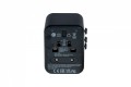 Verbatim 49544 adapter wtyczek zasilających Uniwersalne Czarny - 2357501