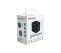 Verbatim 49544 adapter wtyczek zasilających Uniwersalne Czarny - 2357513
