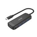 Unitek H1110B hub aktywny USB-C, 3 X USB-A 3.1, HDMI 4K30HZ - 1188215