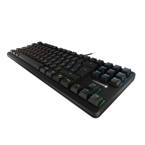 CHERRY G80-3000N RGB TKL klawiatura Uniwersalne USB QWERTZ Niemiecki Czarny - 1961217