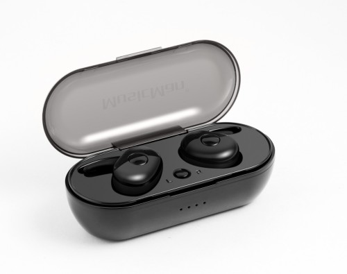 Technaxx BT-X49 Zestaw słuchawkowy Bezprzewodowy Douszny Połączenia/muzyka Bluetooth Czarny - 2237016