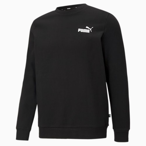 Bluza męska Puma ESS Small Logo Crew FL czarna 586682 01 S - 2320416