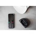 MaxCom MM730 telefon komórkowy 5,59 cm (2.2") Czarny Telefon dla seniora - 2359499