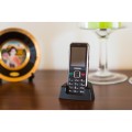 MaxCom MM730 telefon komórkowy 5,59 cm (2.2") Czarny Telefon dla seniora - 2359498