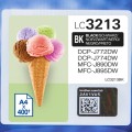 Brother LC-3213BK nabój z tuszem Oryginalny Wysoka (XL) wydajność Czarny - 2359988