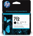 HP Czarny wkład atramentowy 712 DesignJet 80 ml - 2360007