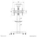 Uchwyt Neomounts by Newstar  NM-M1700BLACK - 2360228