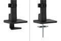 Neomounts DS65S-950BL2 uchwyt / stojak do monitorów 86,4 cm (34") Biurko Czarny - 2360291