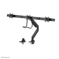 Neomounts NM-D775DX3BLACK uchwyt / stojak do monitorów 68,6 cm (27") Biurko Czarny - 2360300