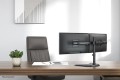 Neomounts NM-D335DBLACK uchwyt / stojak do monitorów 68,6 cm (27") Biurko Czarny - 2360335