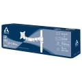 ARCTIC Z+1 Pro Gen 3 124,5 cm (49") Biurko Czarny, Stal satynowa - 1885629