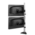 ARCTIC Z+1 Pro Gen 3 124,5 cm (49") Biurko Czarny, Stal satynowa - 2360401
