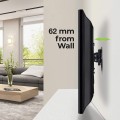 Techly ICA-PLB 136E uchwyt do telewizorów 139,7 cm (55") Czarny - 2360420