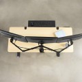 Techly ICA-LCD 482-T uchwyt / stojak do monitorów 61 cm (24") Biurko Czarny - 2360539