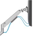 Neomounts DS70-250SL1 uchwyt / stojak do monitorów 88,9 cm (35") Biurko Srebrny - 2360571