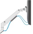 Neomounts DS70-250WH1 uchwyt / stojak do monitorów 88,9 cm (35") Biurko Biały - 2360644