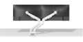 Neomounts DS70-250WH2 uchwyt / stojak do monitorów 81,3 cm (32") Biurko Biały - 2360655
