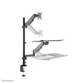 Neomounts DS90-325BL1 uchwyt / stojak do monitorów 81,3 cm (32") Biurko Czarny - 2360733