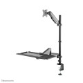 Neomounts DS90-325BL1 uchwyt / stojak do monitorów 81,3 cm (32") Biurko Czarny - 2360739